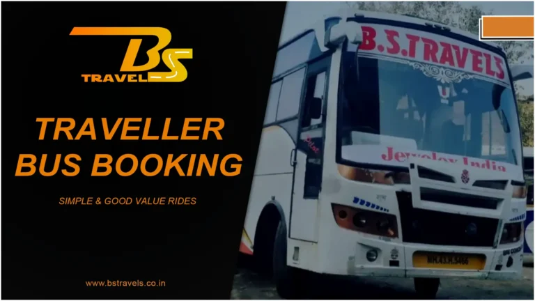 Traveller Bus Booking: Simple and Good Value Rides